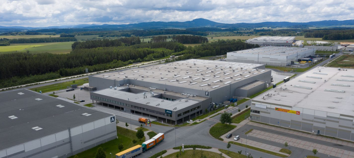 Komunikační systémy pro logistický park v Boru u Tachova